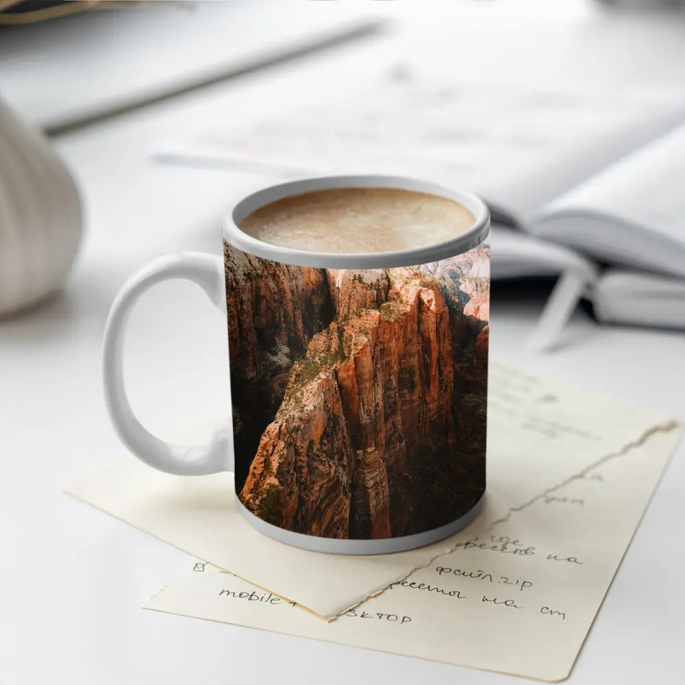 Zion National Park Red Canyon Cliffs – Mugs