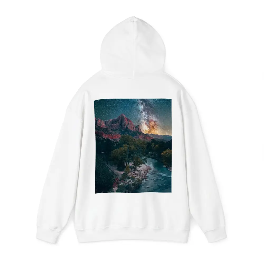 Zion Canyon Milky Way Starry Night Sky – Hoodies