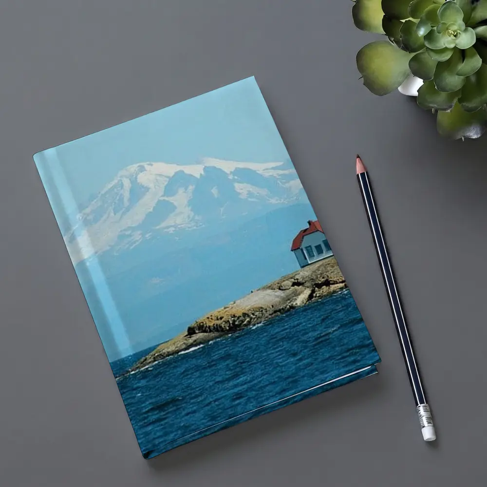 Patos Island Lighthouse Mount Baker Washington – Notebooks