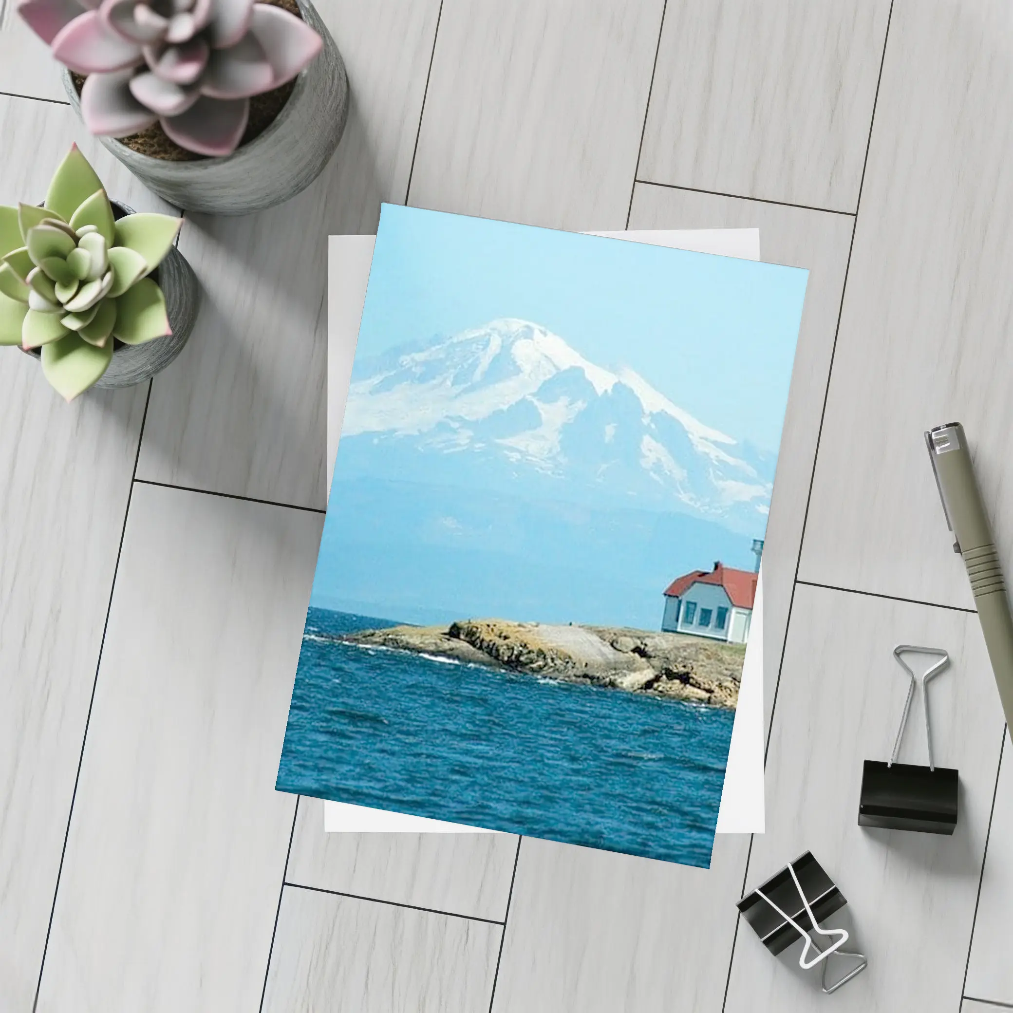 Patos Island Lighthouse Mount Baker Washington – Postcards