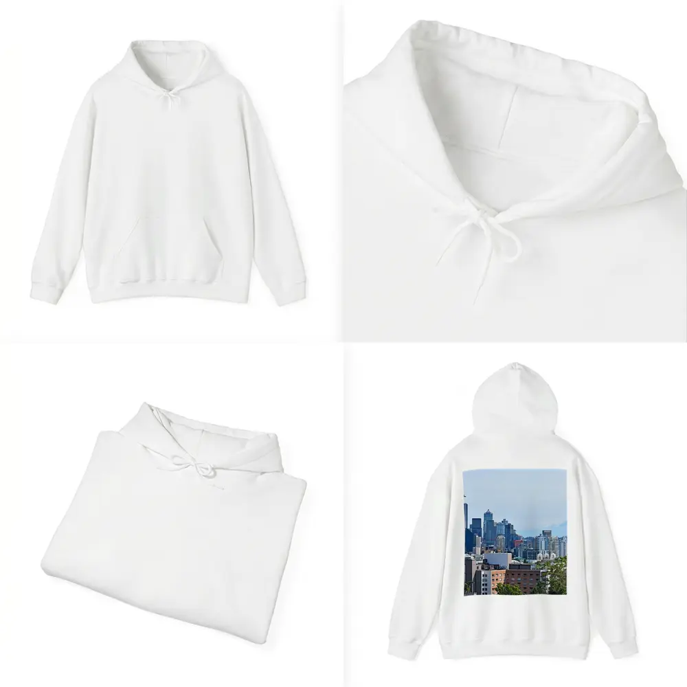 Seattle Space Needle Skyline Mount Rainier – Hoodies