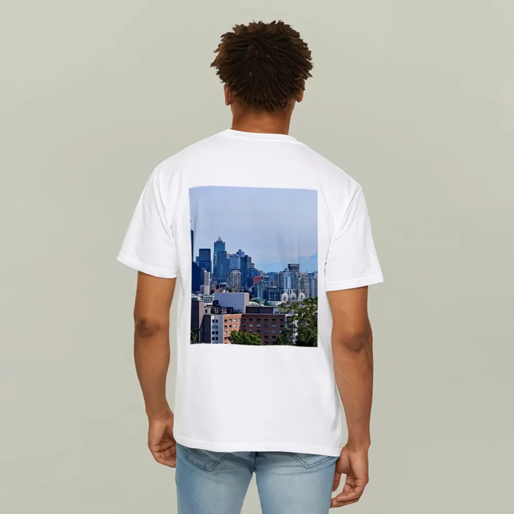 Seattle Space Needle Skyline Mount Rainier – T-Shirts