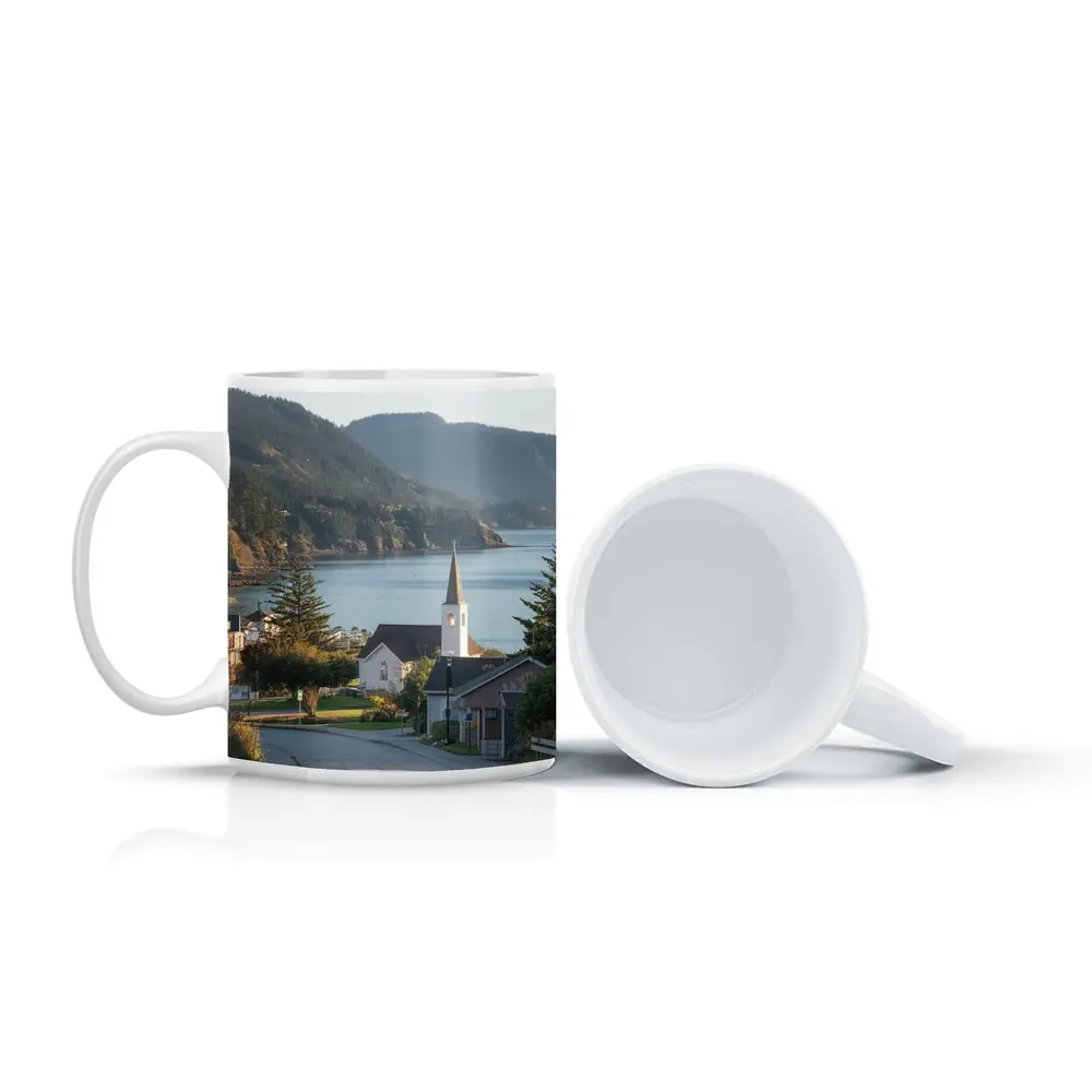 Coastal Church Town Bay Mountain View – Mugs