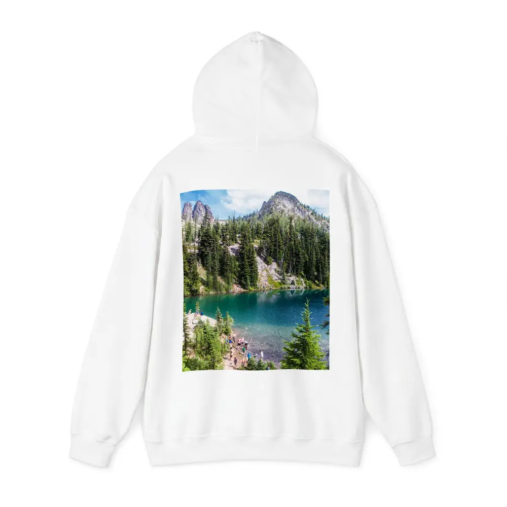 Alpine Lake Rocky Mountain Forest Hikers – Hoodies