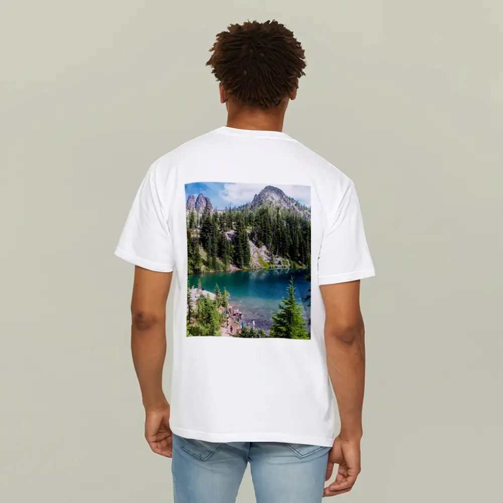 Alpine Lake Rocky Mountain Forest Hikers – T-Shirts