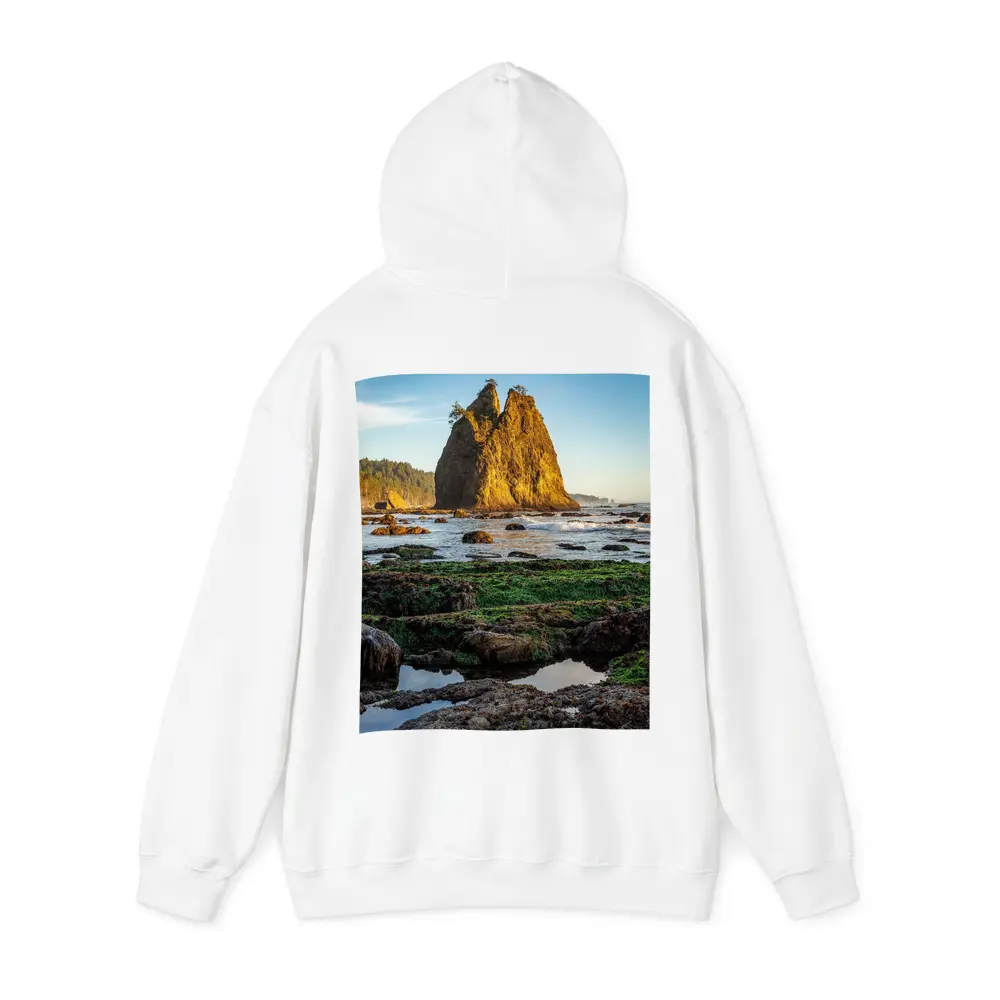 Sea Stack Rocky Coastal Beach Washington – Hoodies