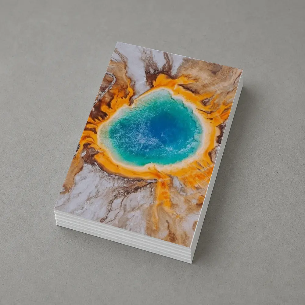 Grand Prismatic Spring Aerial Yellowstone View – Postcards