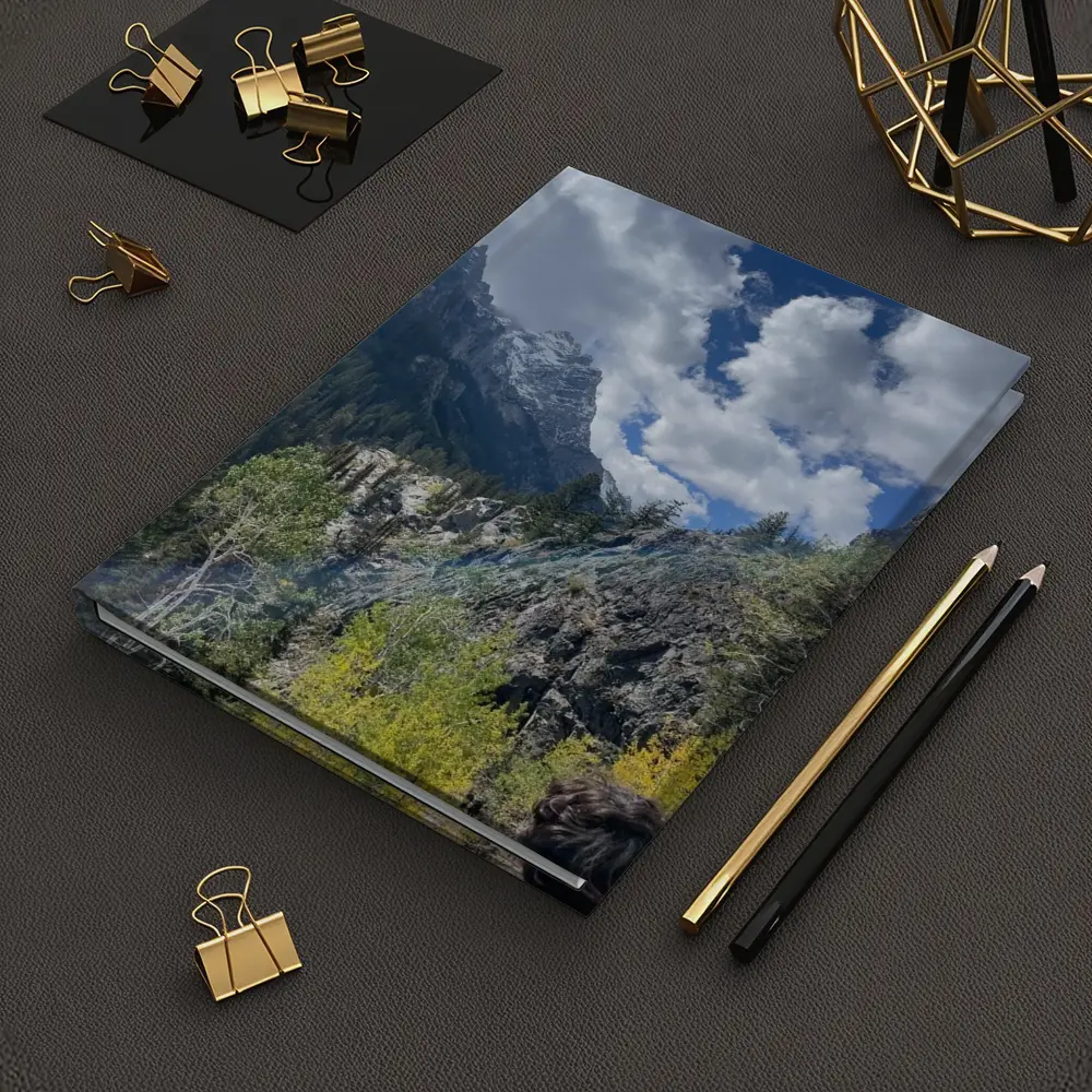 Rocky Mountain Canyon Forest Autumn Landscape – Notebooks