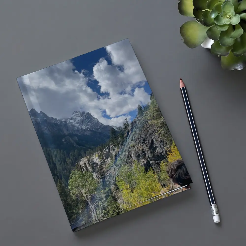 Rocky Mountain Canyon Forest Autumn Landscape – Notebooks