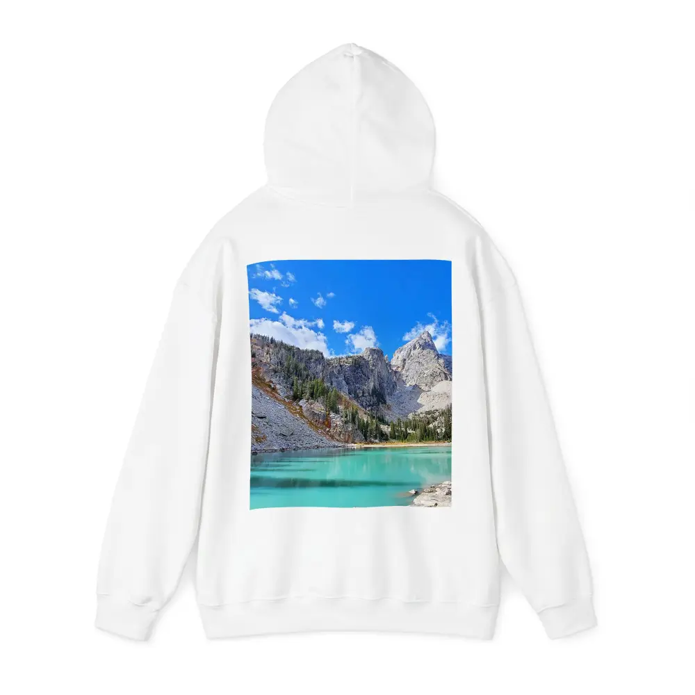 Turquoise Alpine Lake Rocky Mountain Peaks – Hoodies