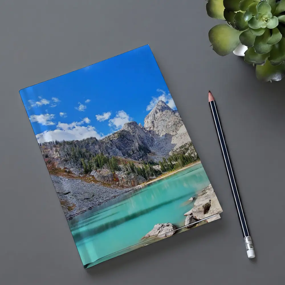Turquoise Alpine Lake Rocky Mountain Peaks – Notebooks
