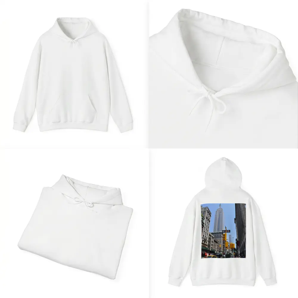 Empire State Building New York City Street – Hoodies