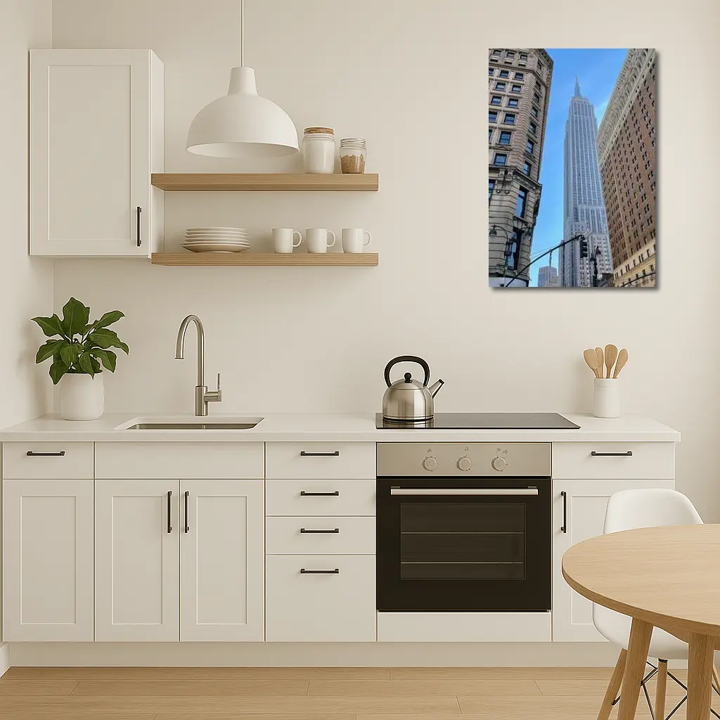 Empire State Building New York City Street View – Wall Art