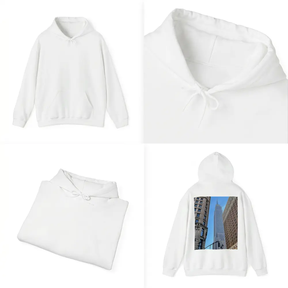 Empire State Building New York City Street View – Hoodies