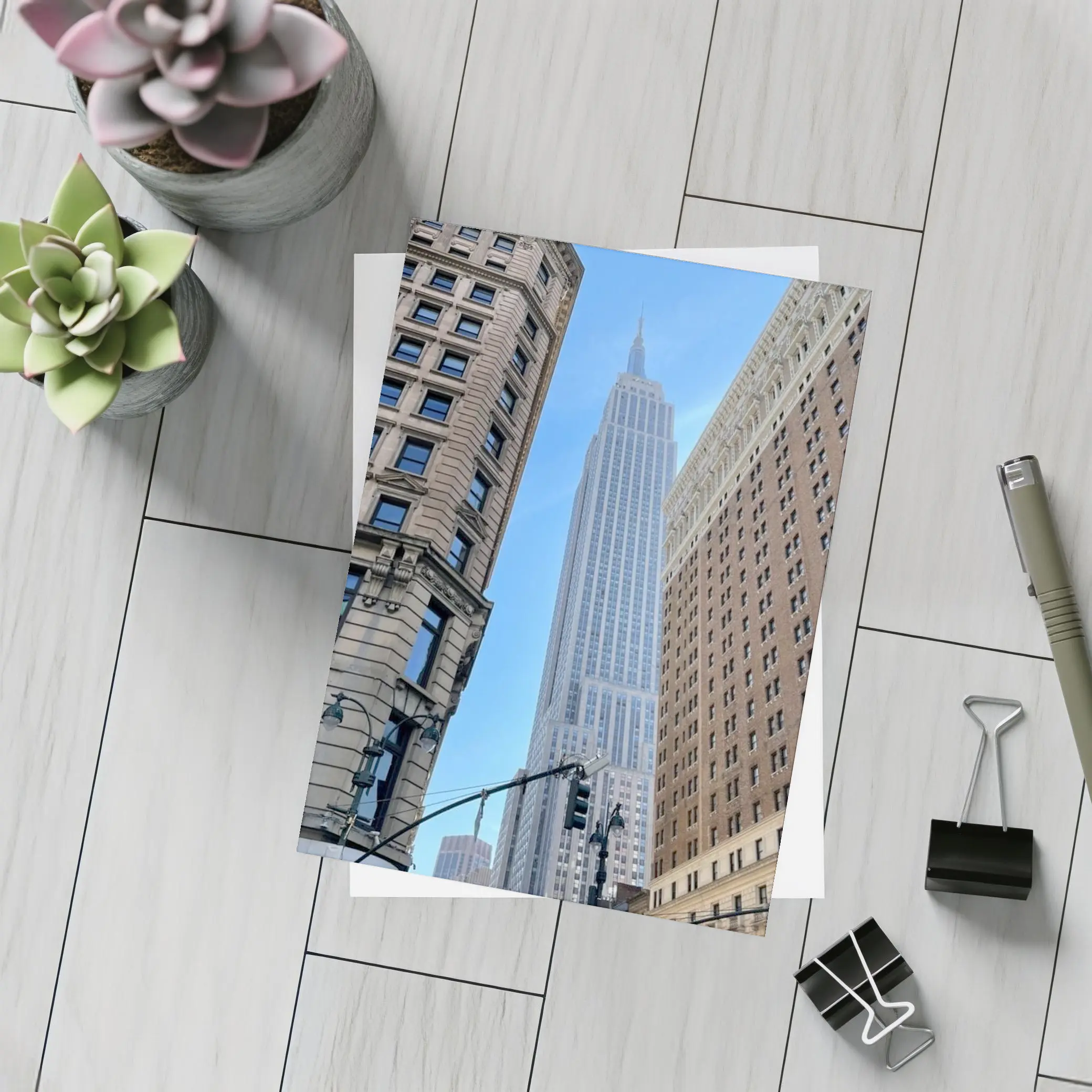 Empire State Building New York City Street View – Postcards