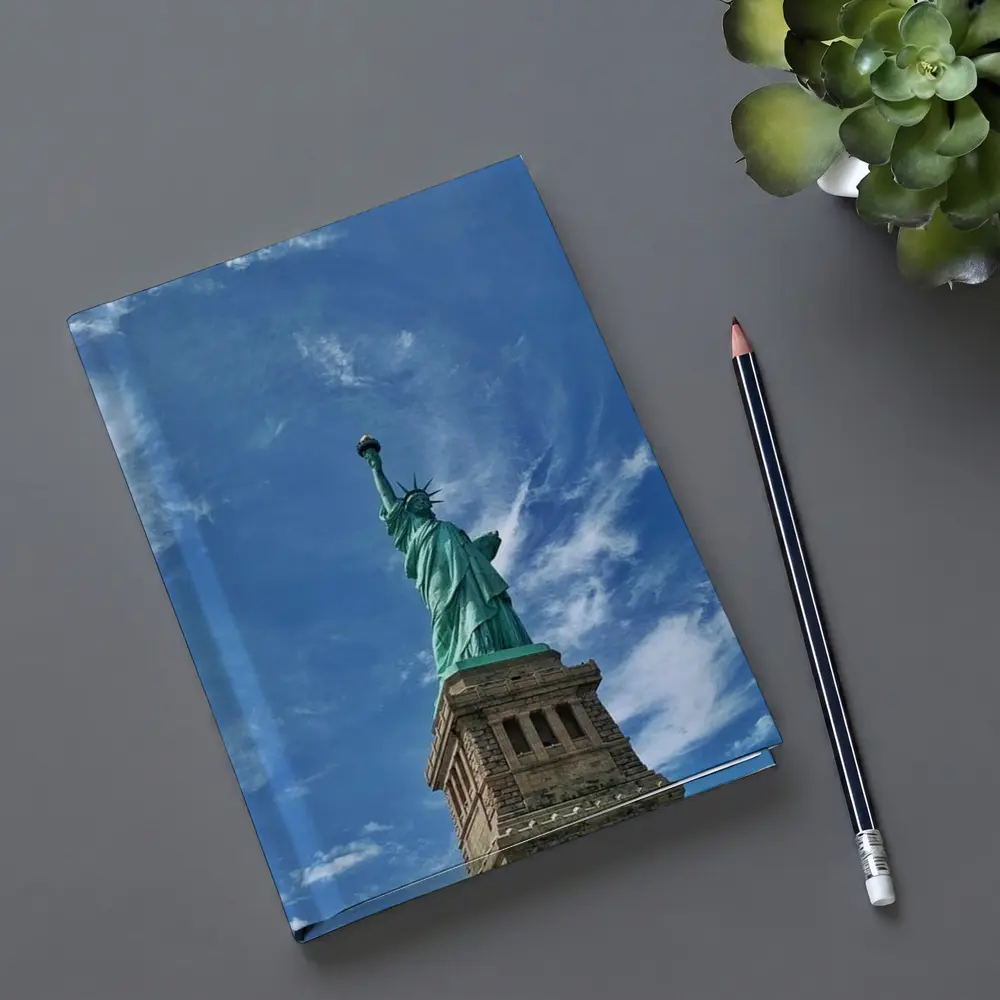 Statue of Liberty Blue Sky New York – Notebooks