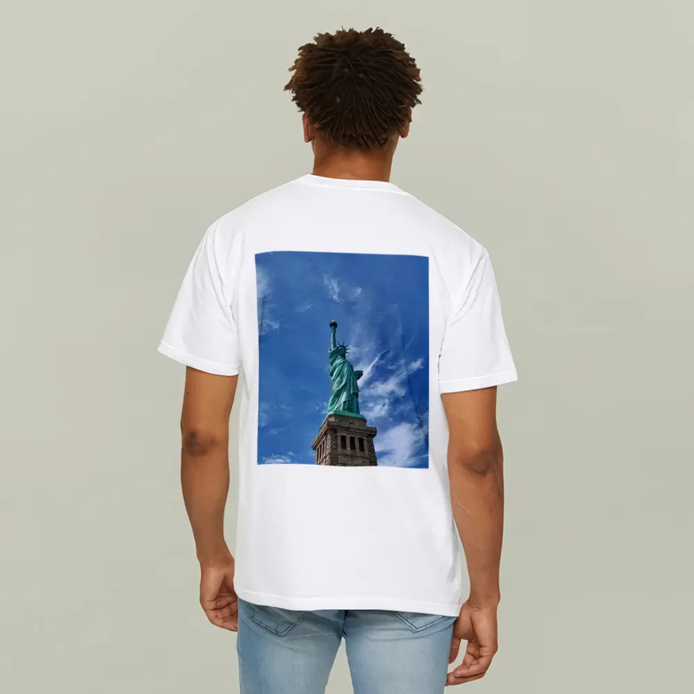 Statue of Liberty Blue Sky New York – T-Shirts