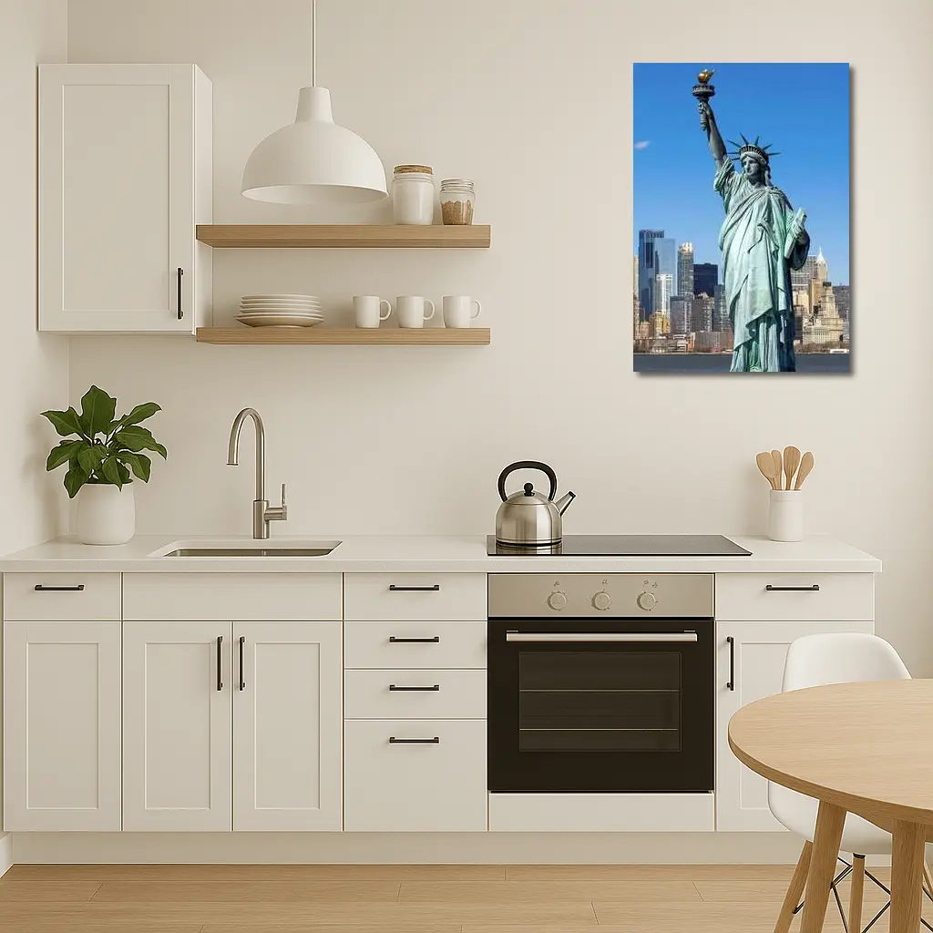 Statue of Liberty New York City Skyline – Wall Art