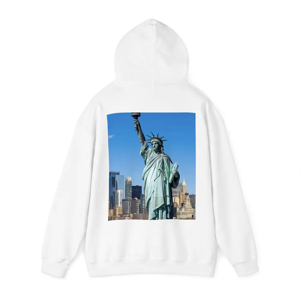 Statue of Liberty New York City Skyline – Hoodies