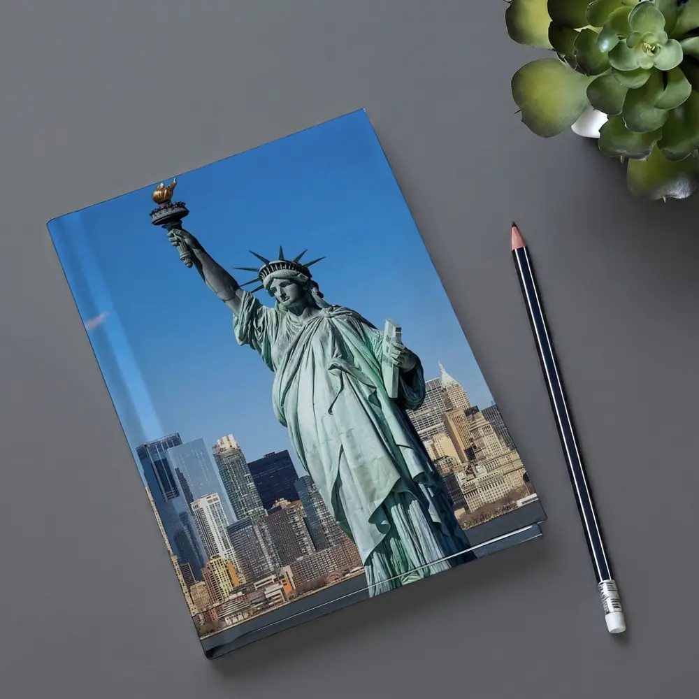 Statue of Liberty New York City Skyline – Notebooks