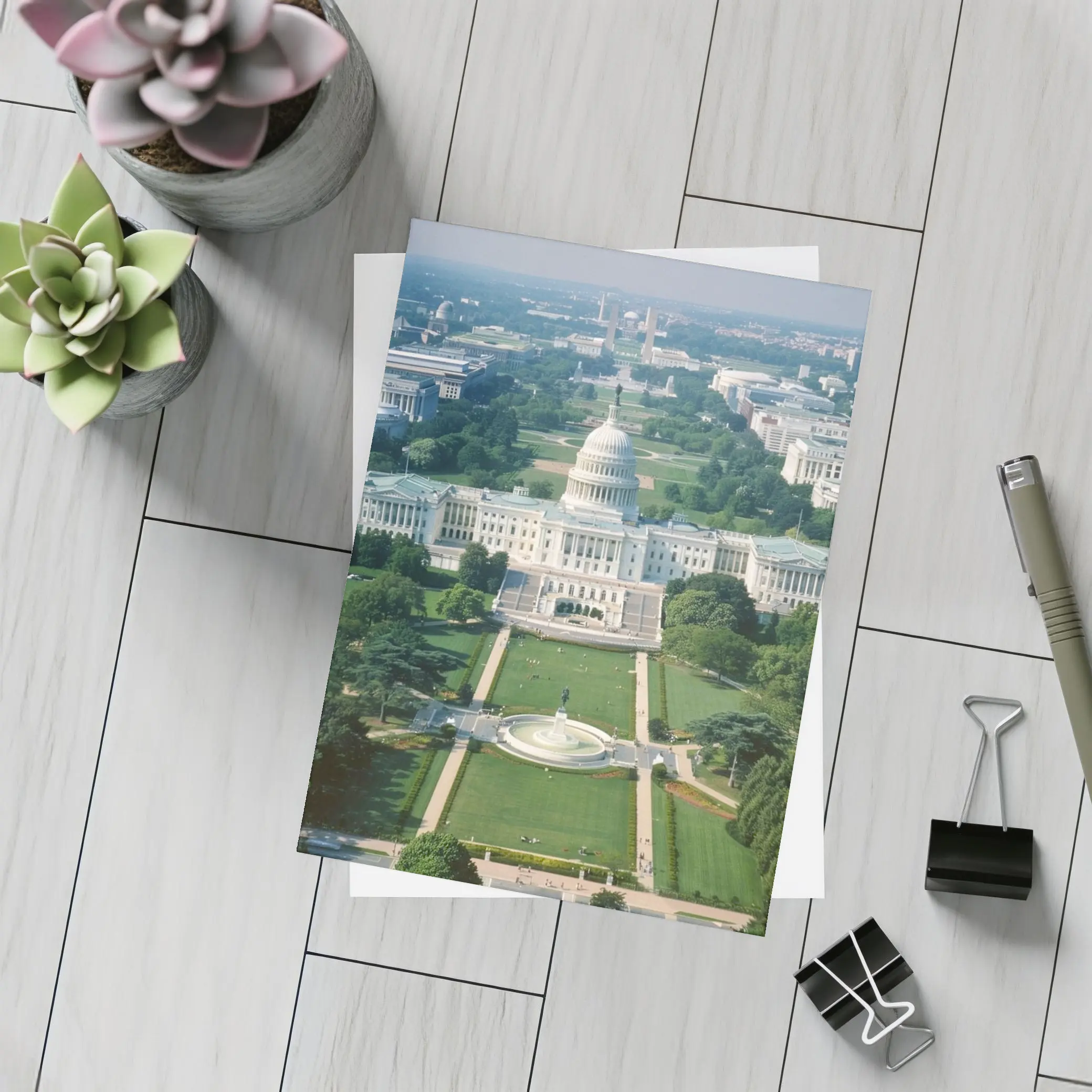 US Capitol Building Washington DC Aerial View – Postcards