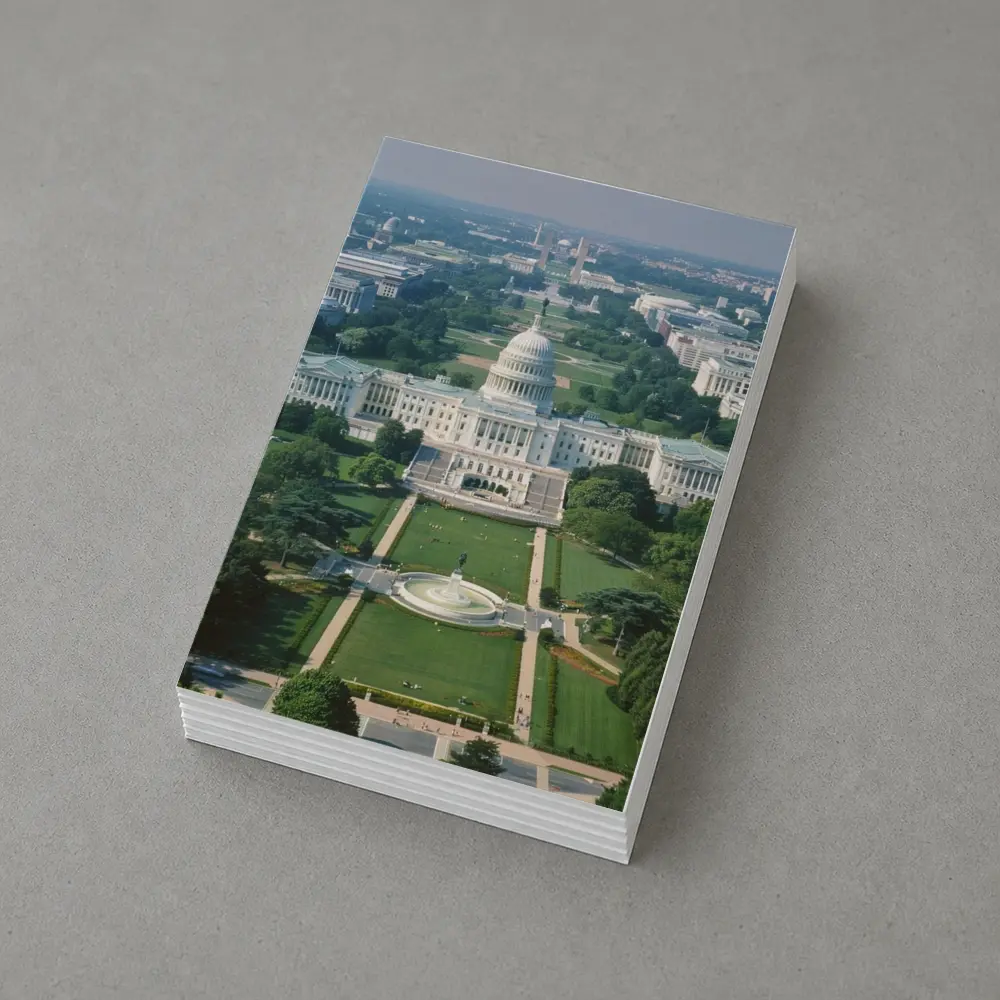 US Capitol Building Washington DC Aerial View – Postcards