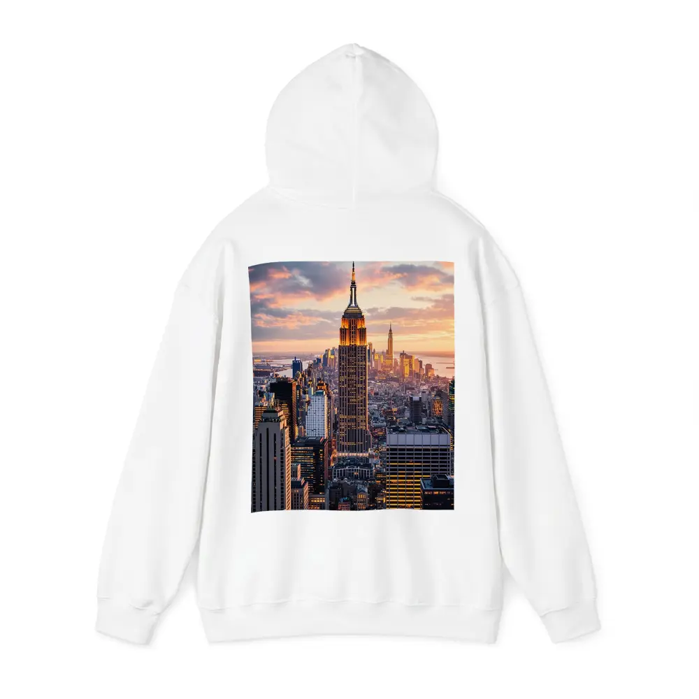 Empire State Building New York City Sunset – Hoodies