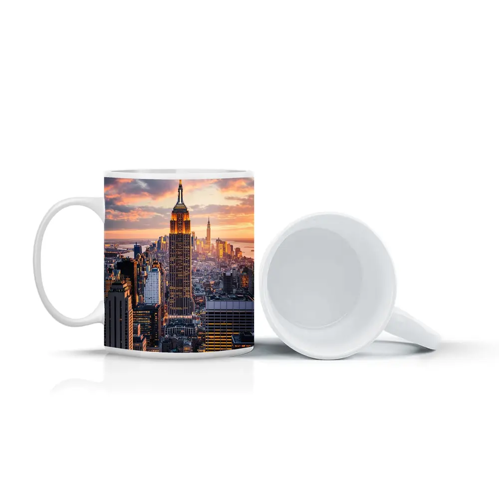 Empire State Building New York City Sunset – Mugs