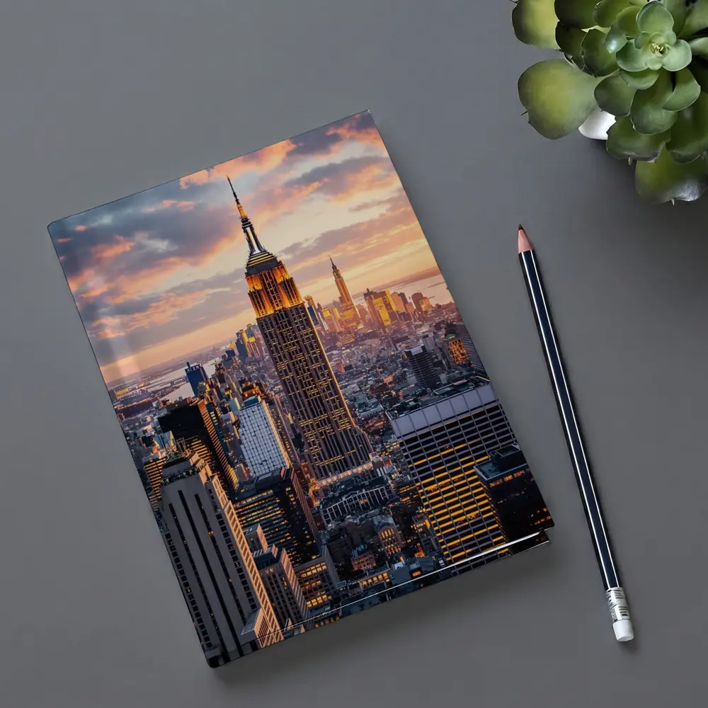 Empire State Building New York City Sunset – Notebooks
