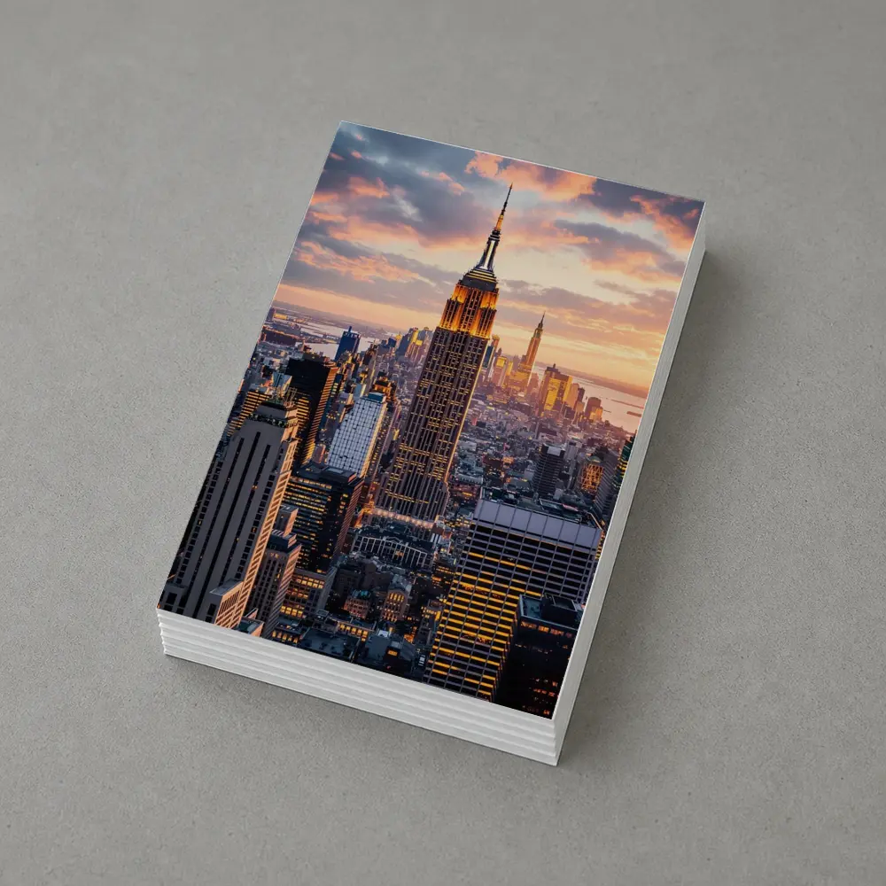 Empire State Building New York City Sunset – Postcards