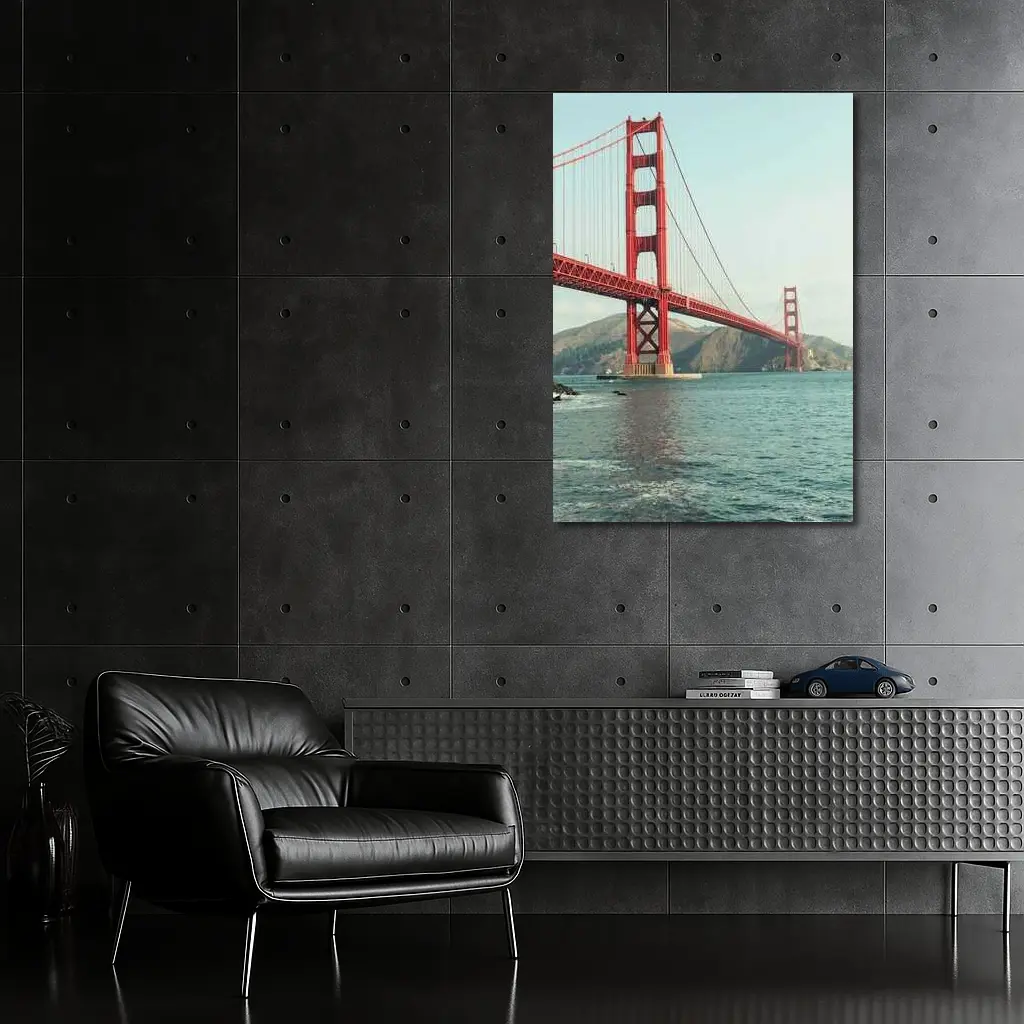 Golden Gate Bridge San Francisco Bay View – Wall Art