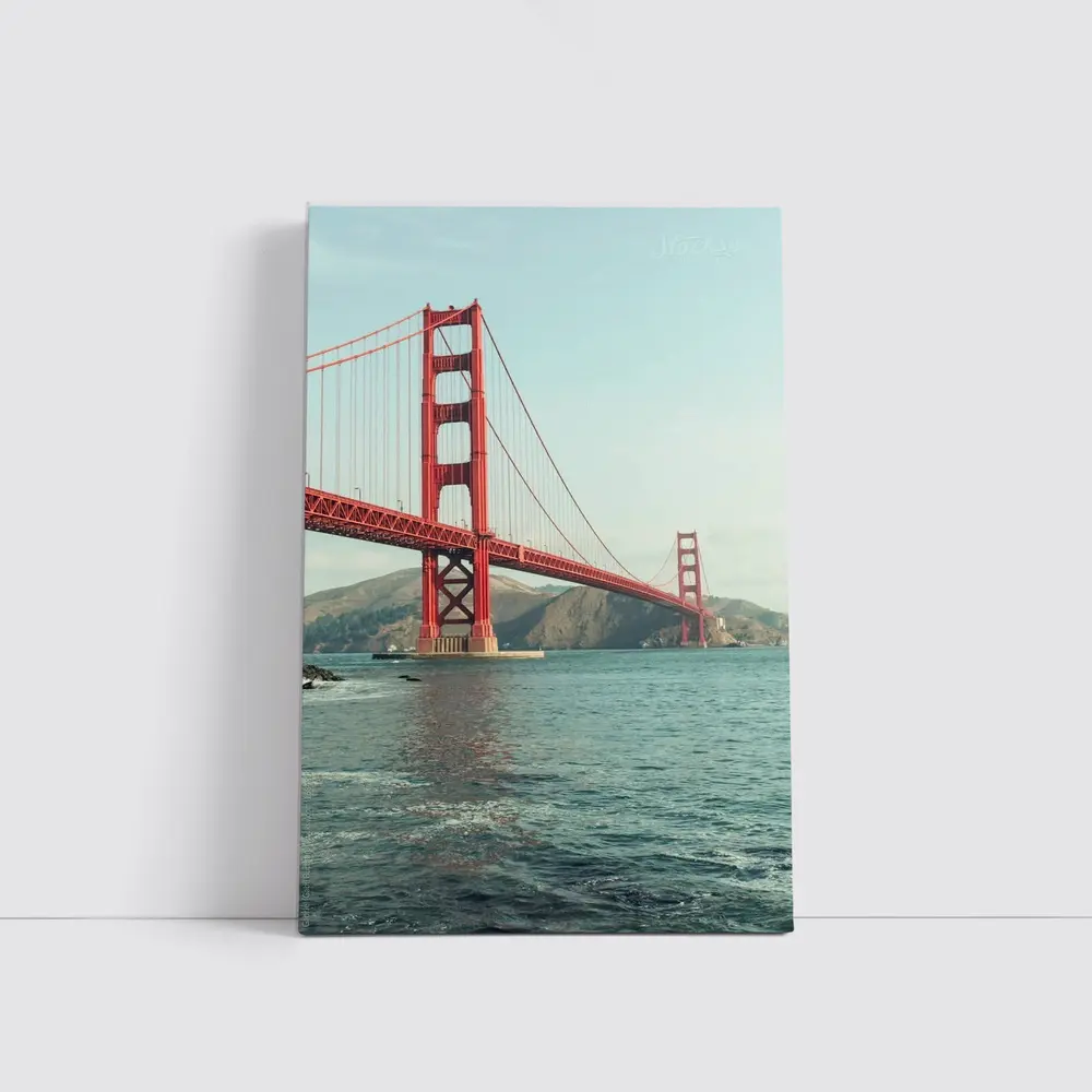Golden Gate Bridge San Francisco Bay View – Wall Art