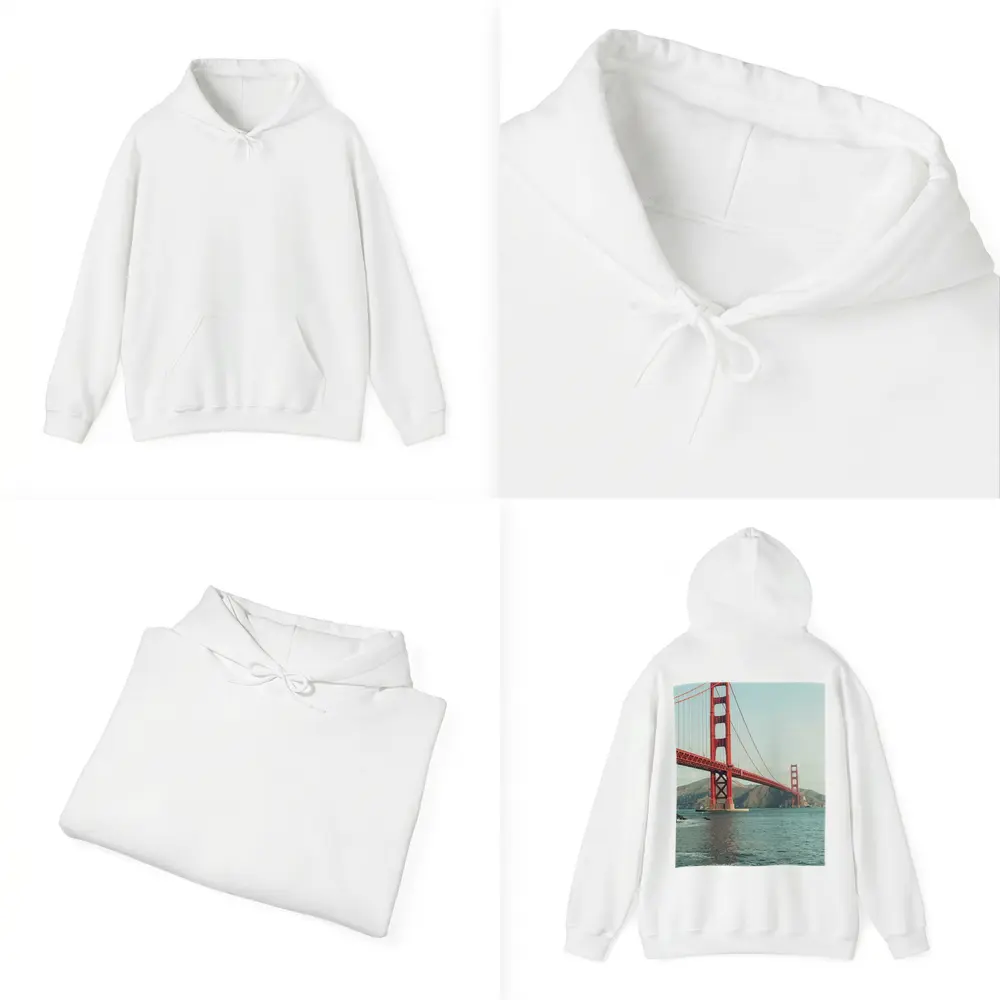 Golden Gate Bridge San Francisco Bay View – Hoodies