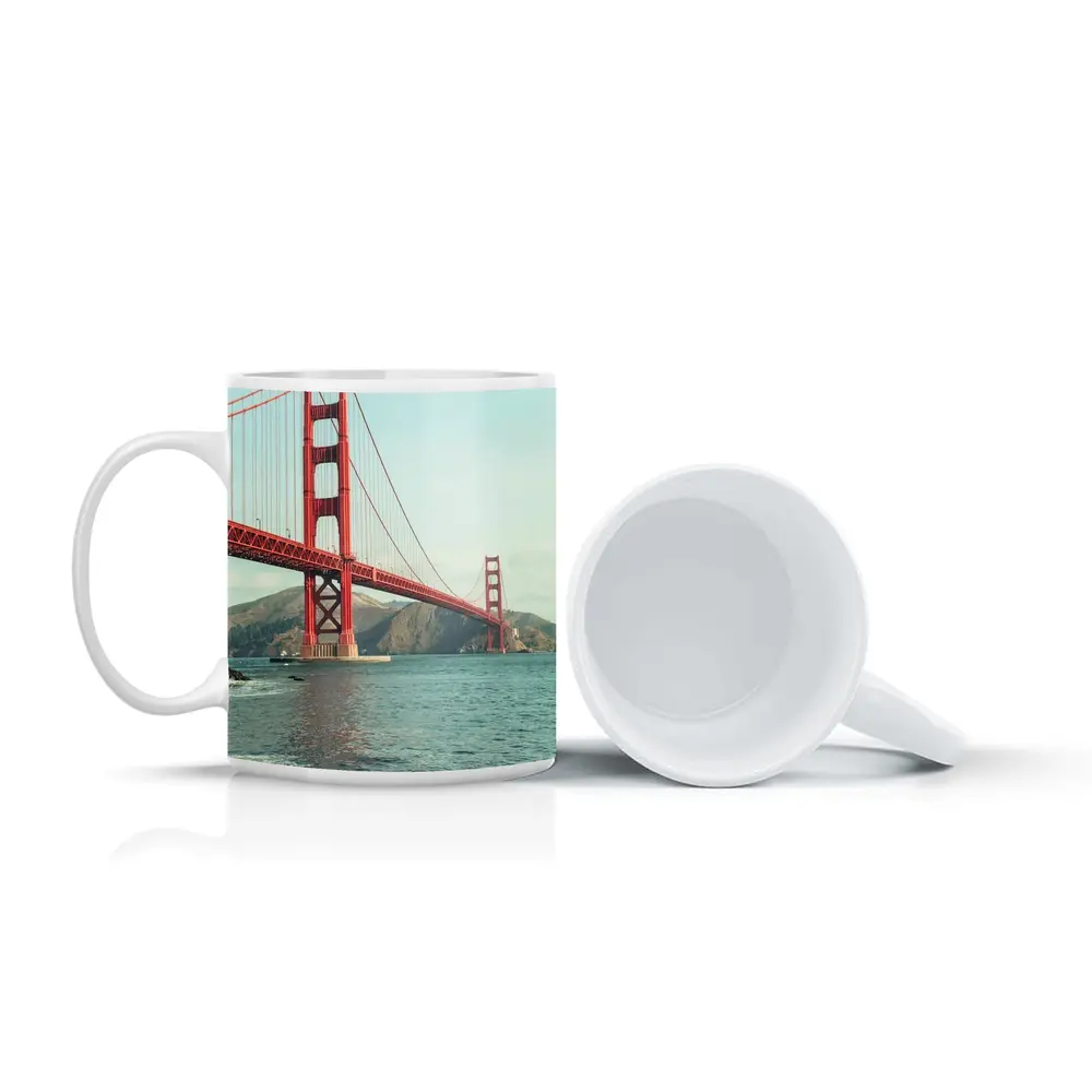 Golden Gate Bridge San Francisco Bay View – Mugs