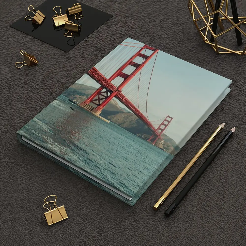 Golden Gate Bridge San Francisco Bay View – Notebooks