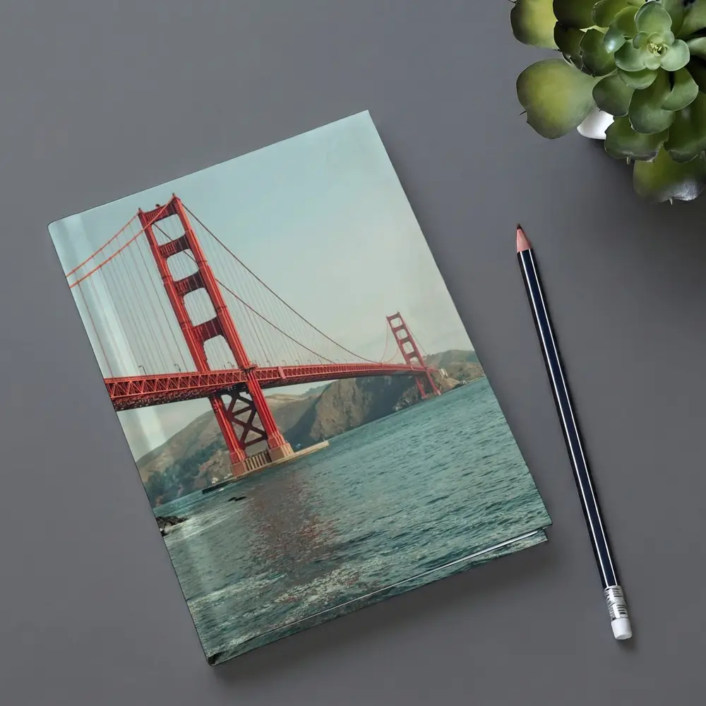 Golden Gate Bridge San Francisco Bay View – Notebooks