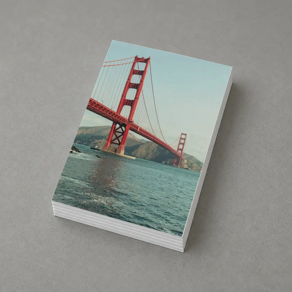 Golden Gate Bridge San Francisco Bay View – Postcards