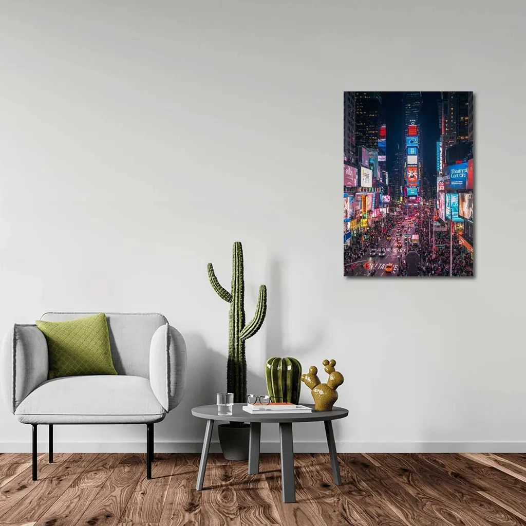 Times Square New York City At Night – Wall Art