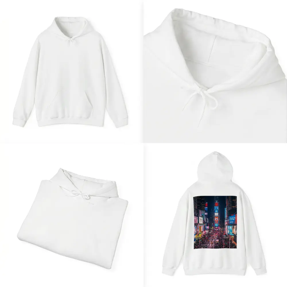 Times Square New York City At Night – Hoodies