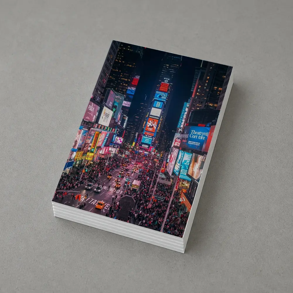 Times Square New York City At Night – Postcards