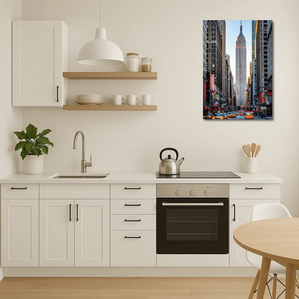 Empire State Building New York City Street – Wall Art