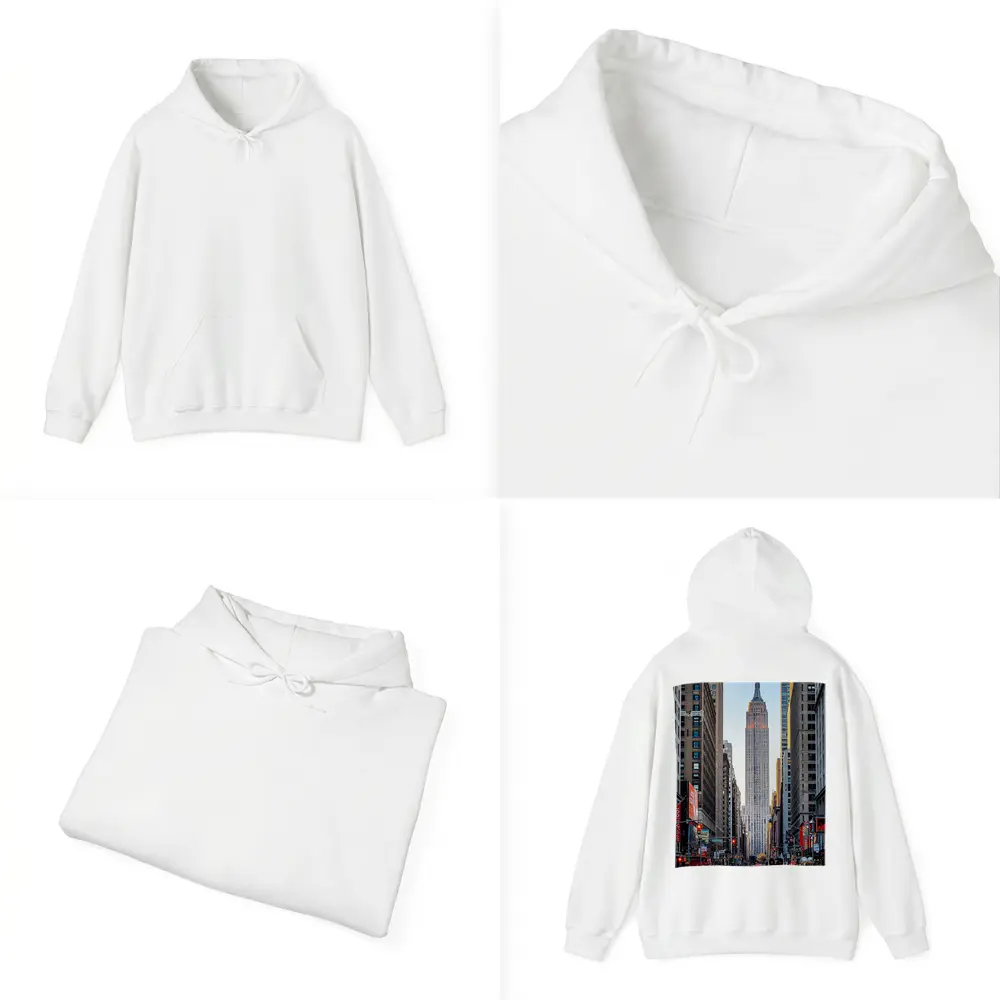 Empire State Building New York City Street – Hoodies