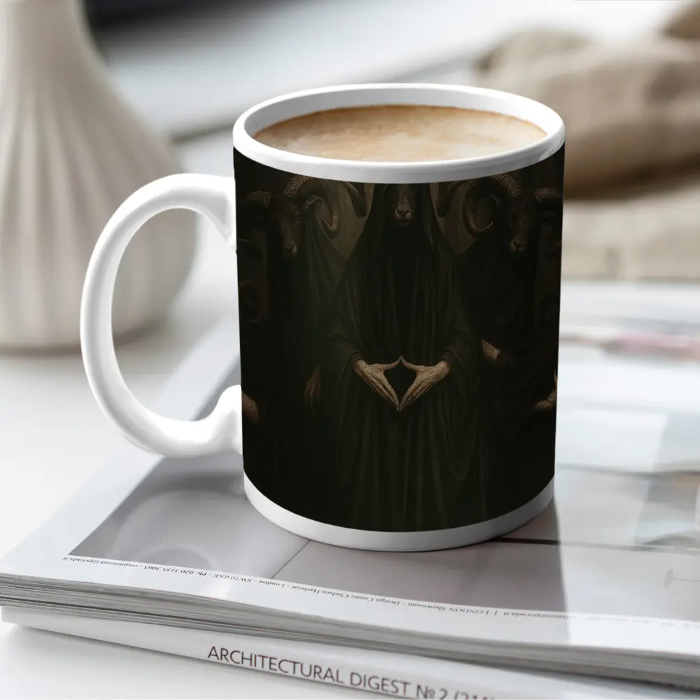 Dark Robed Ram Figures Forest Moon – Mugs
