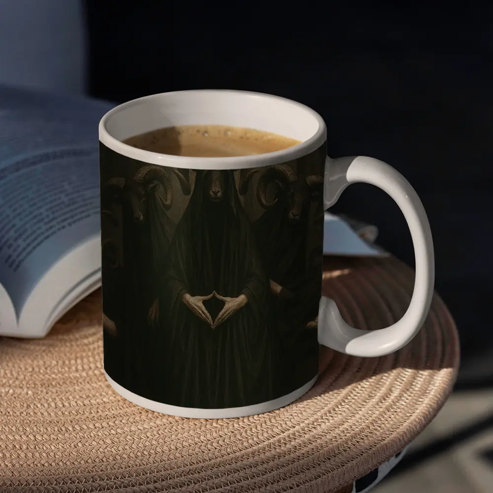 Dark Robed Ram Figures Forest Moon – Mugs