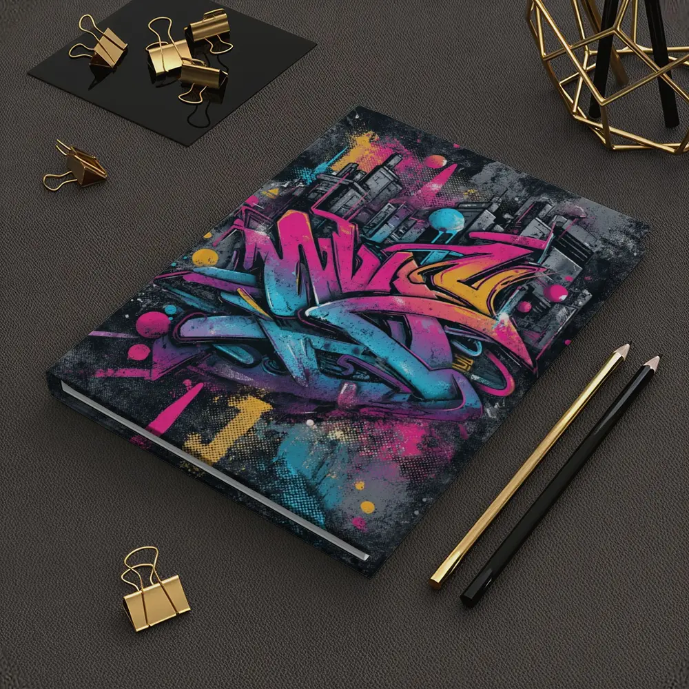 Graffiti Street Art Urban City Background – Notebooks