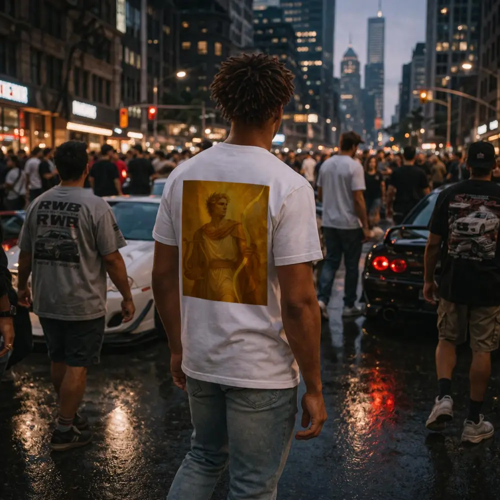 Apollo Greek God Golden Sun Art – T-Shirts