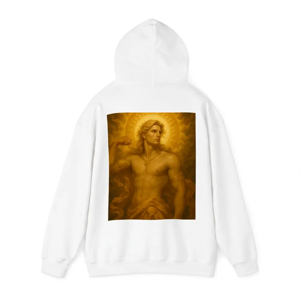 Apollo Sun God Golden Radiant Mythological Painting – Hoodies