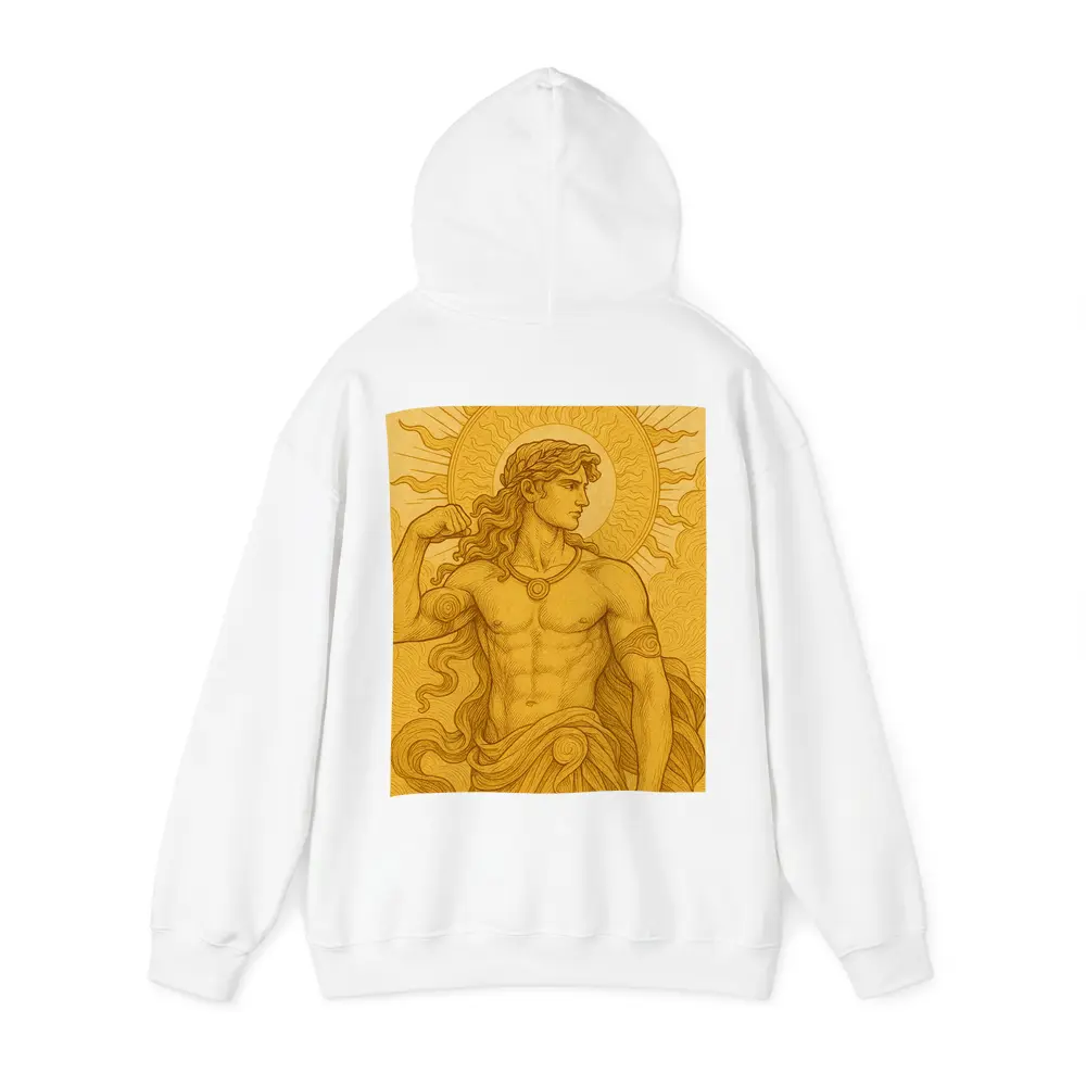 Apollo Sun God Golden Greek Mythology Art – Hoodies