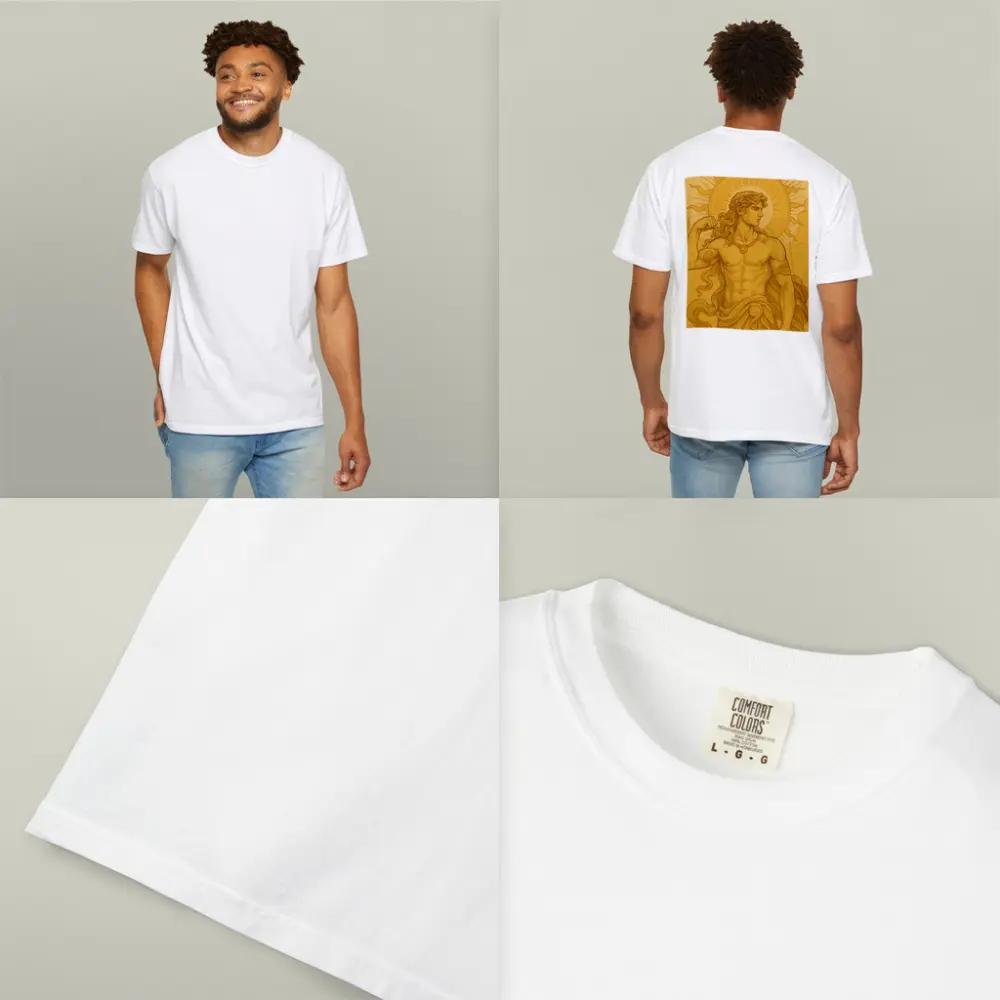 Apollo Sun God Golden Greek Mythology Art – T-Shirts