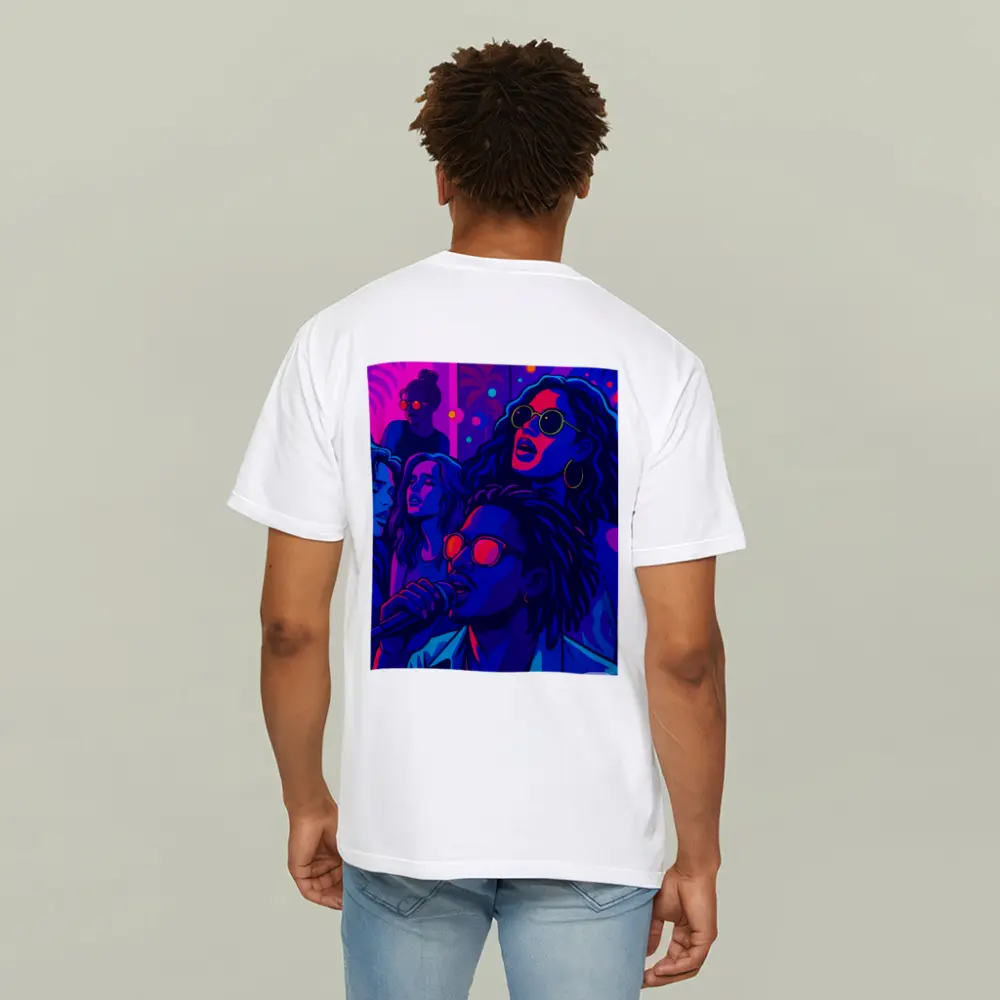 Neon Music Party Night Pop Art – T-Shirts